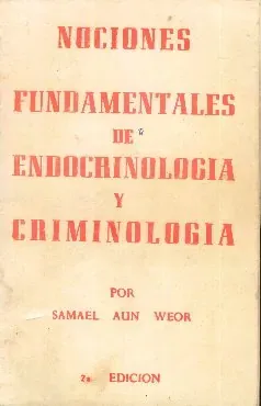 Cover of Nociones Fundamentales de Endocrinología y Criminología