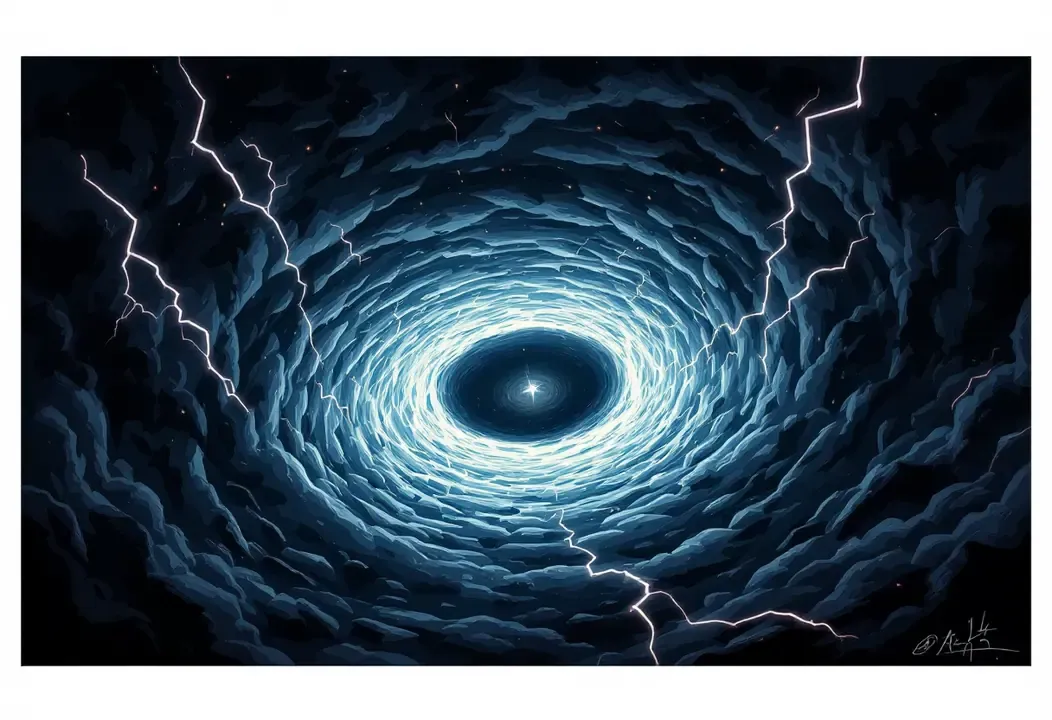 Símbolo del Séptimo Círculo Dantesco y la Séptima Esfera de Saturno.